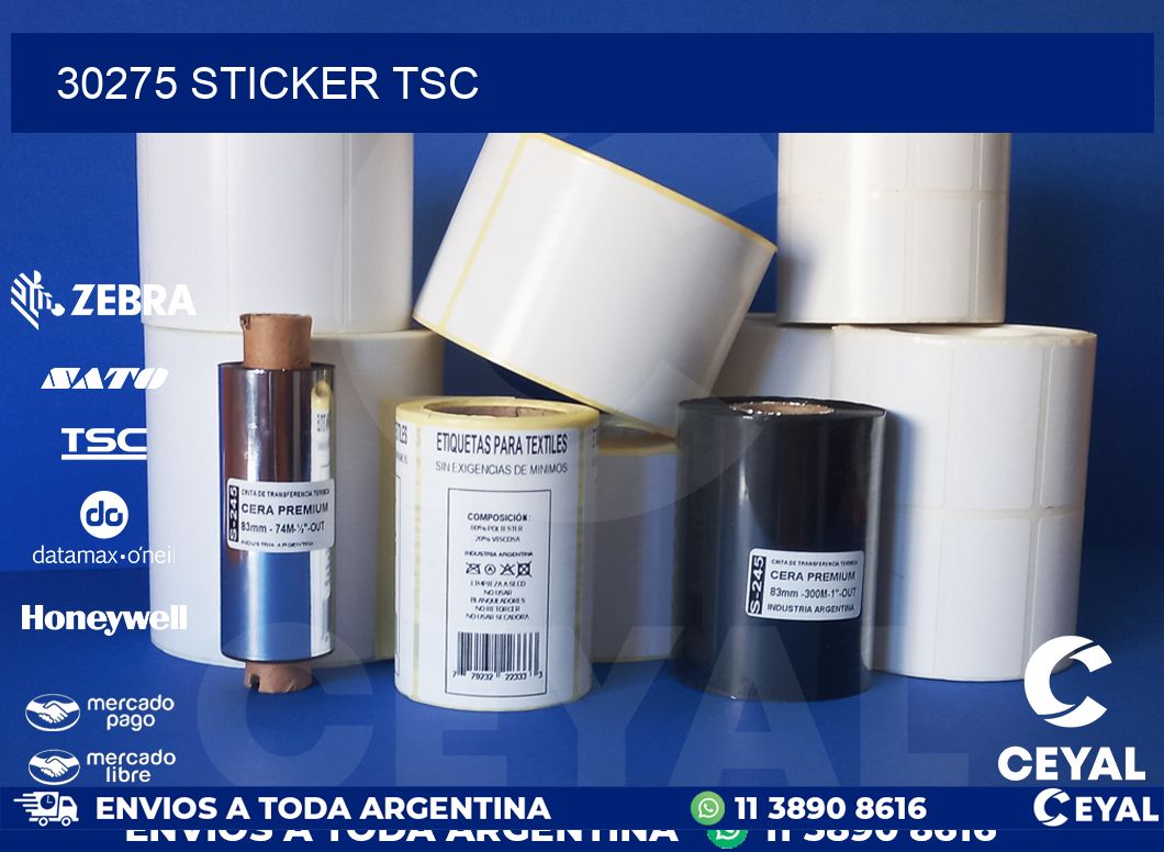30275 sticker tsc