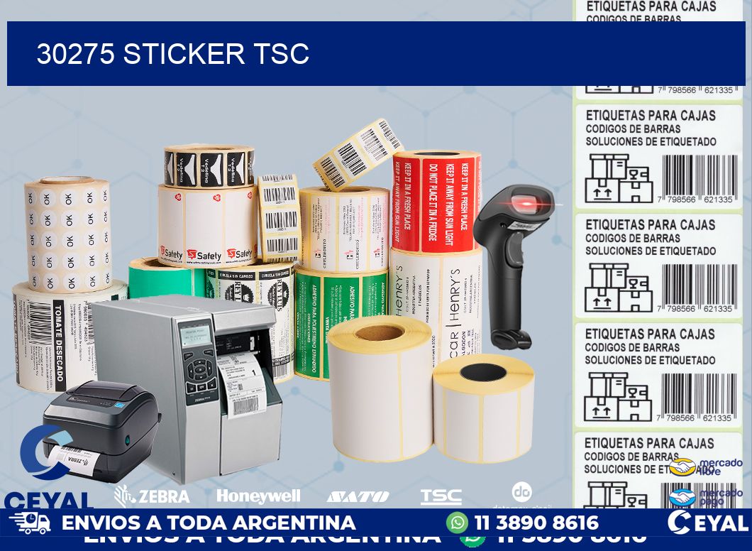 30275 sticker tsc