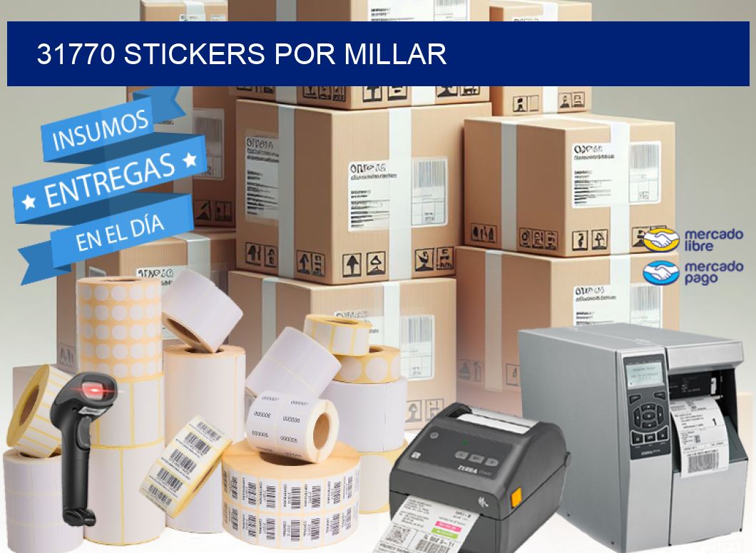 31770 STICKERS POR MILLAR