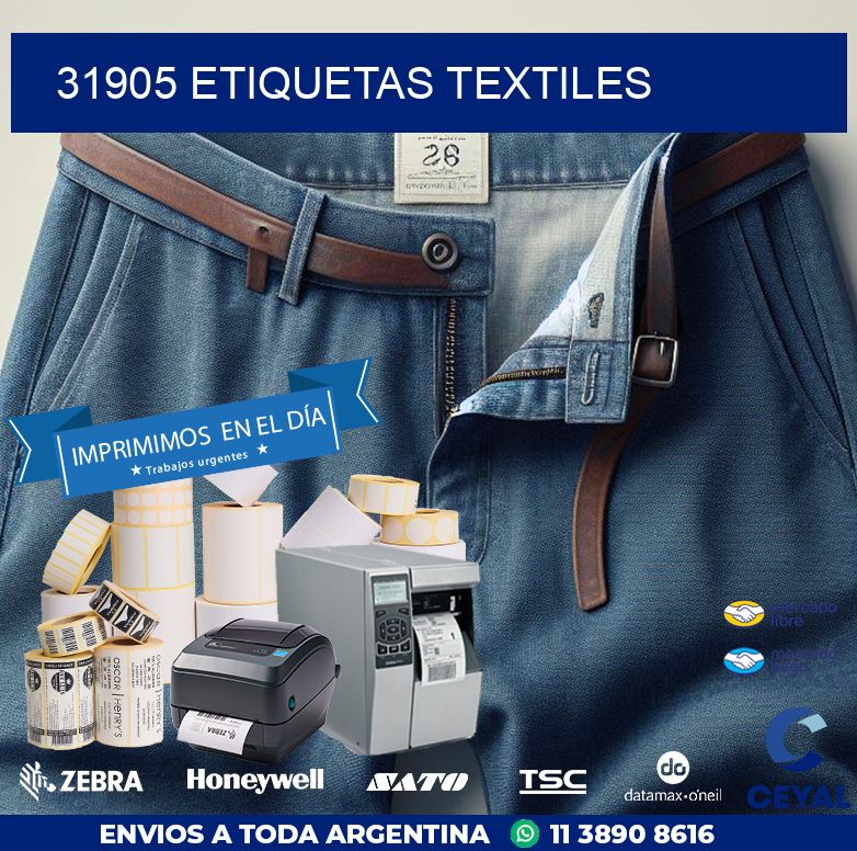31905 ETIQUETAS TEXTILES