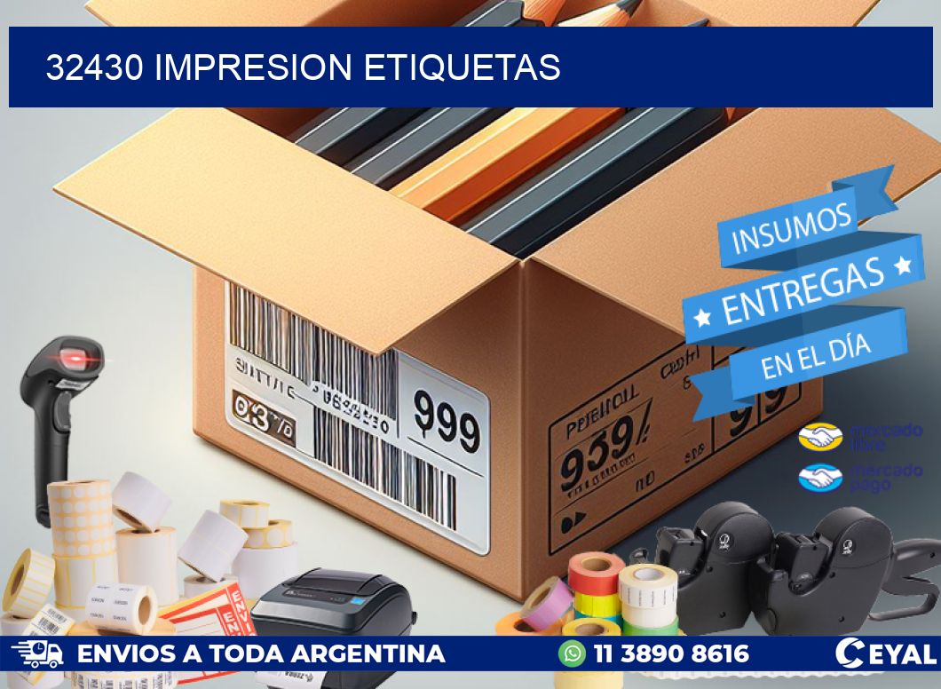 32430 impresion etiquetas