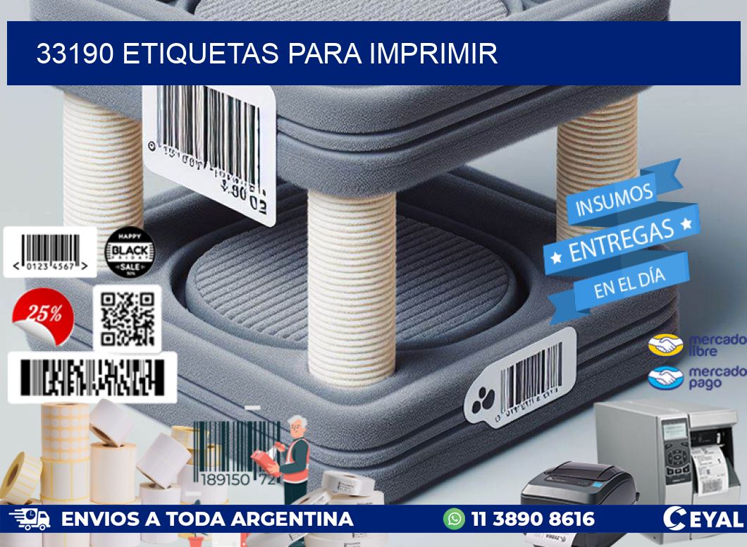 33190 etiquetas para imprimir