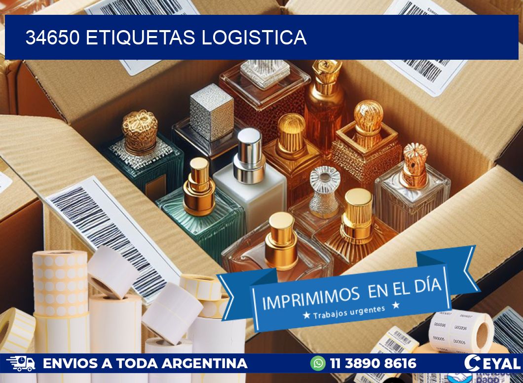 34650 etiquetas logistica