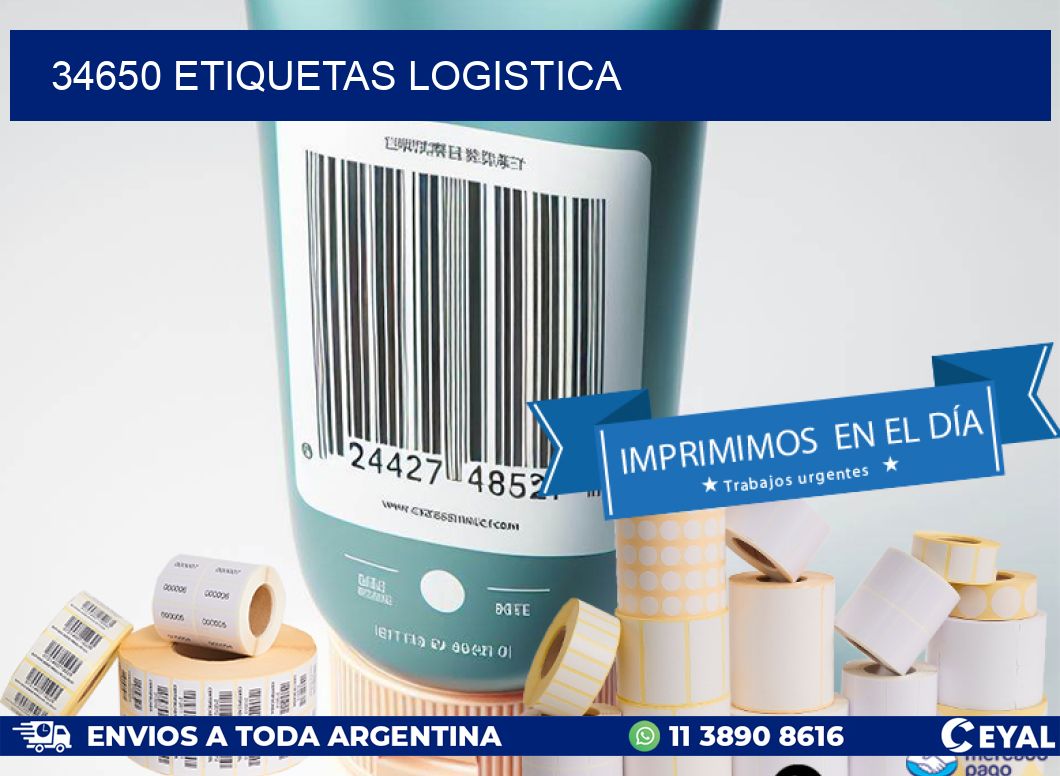 34650 etiquetas logistica
