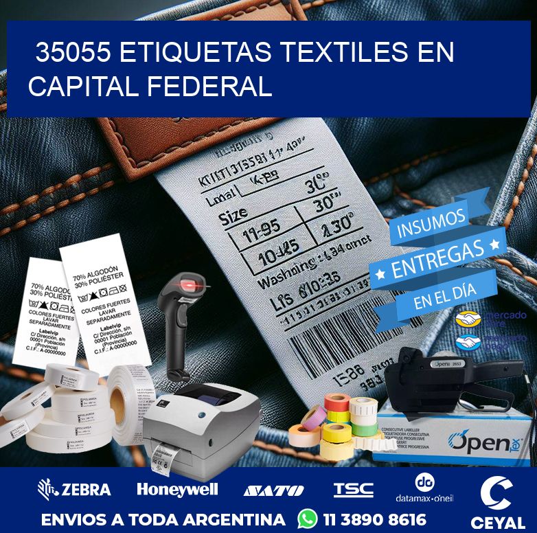 35055 ETIQUETAS TEXTILES EN CAPITAL FEDERAL