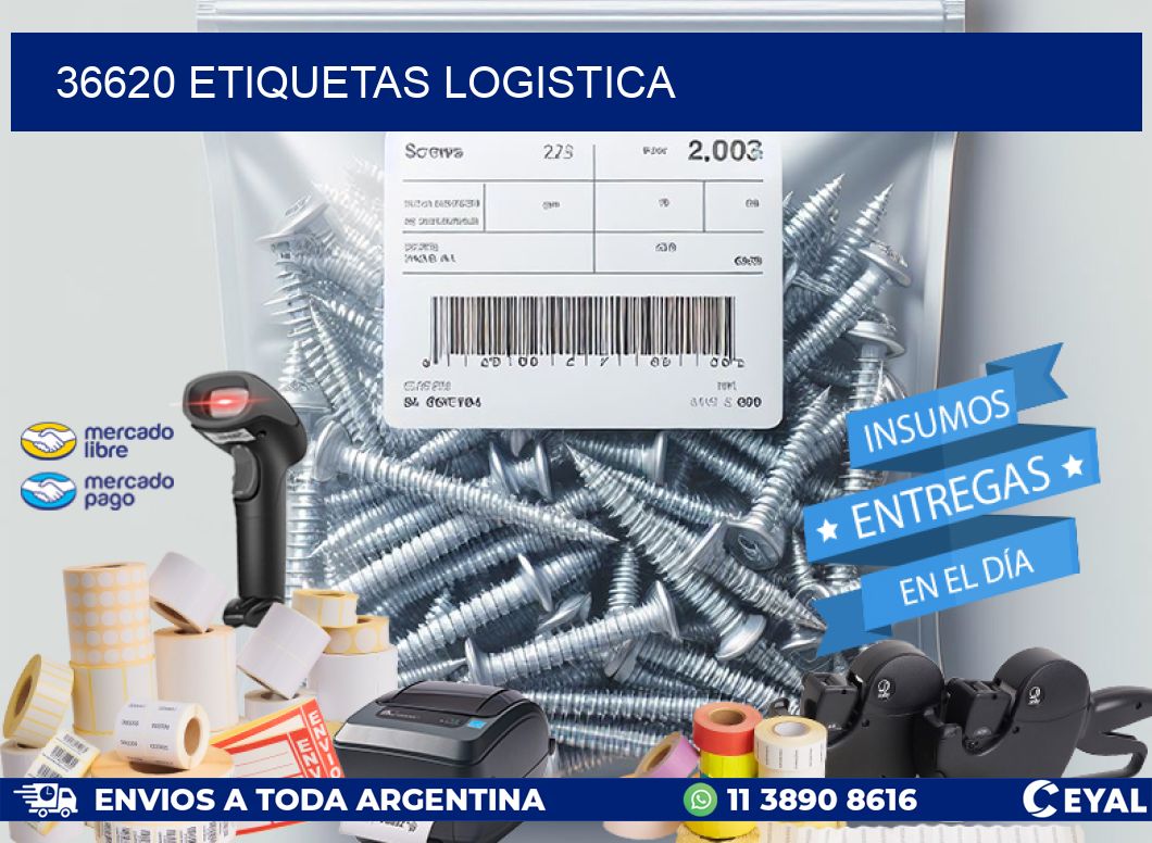 36620 etiquetas logistica