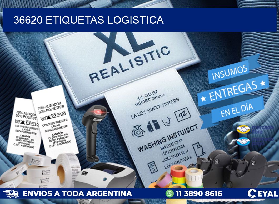 36620 etiquetas logistica