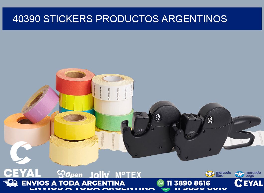 40390 stickers productos argentinos