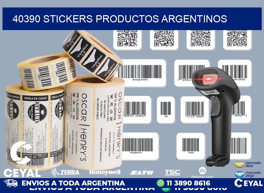 40390 stickers productos argentinos