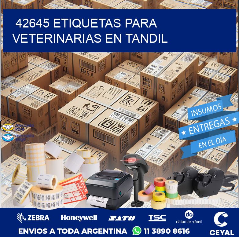 42645 ETIQUETAS PARA VETERINARIAS EN TANDIL