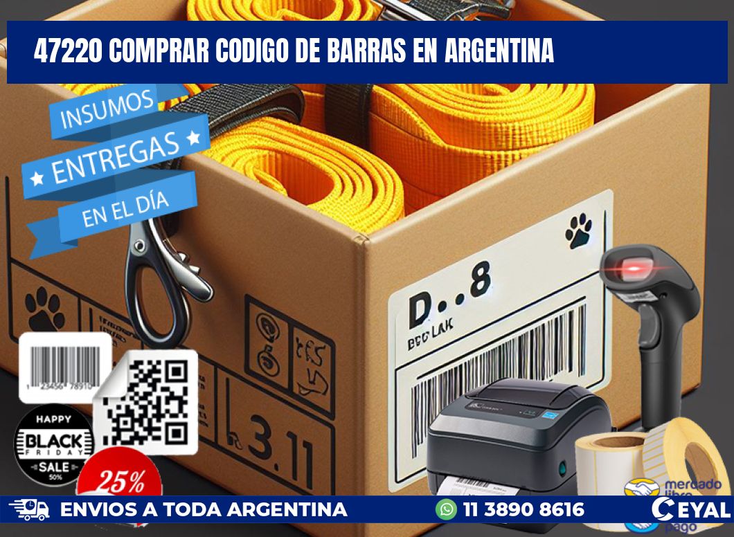 47220 Comprar Codigo de Barras en Argentina