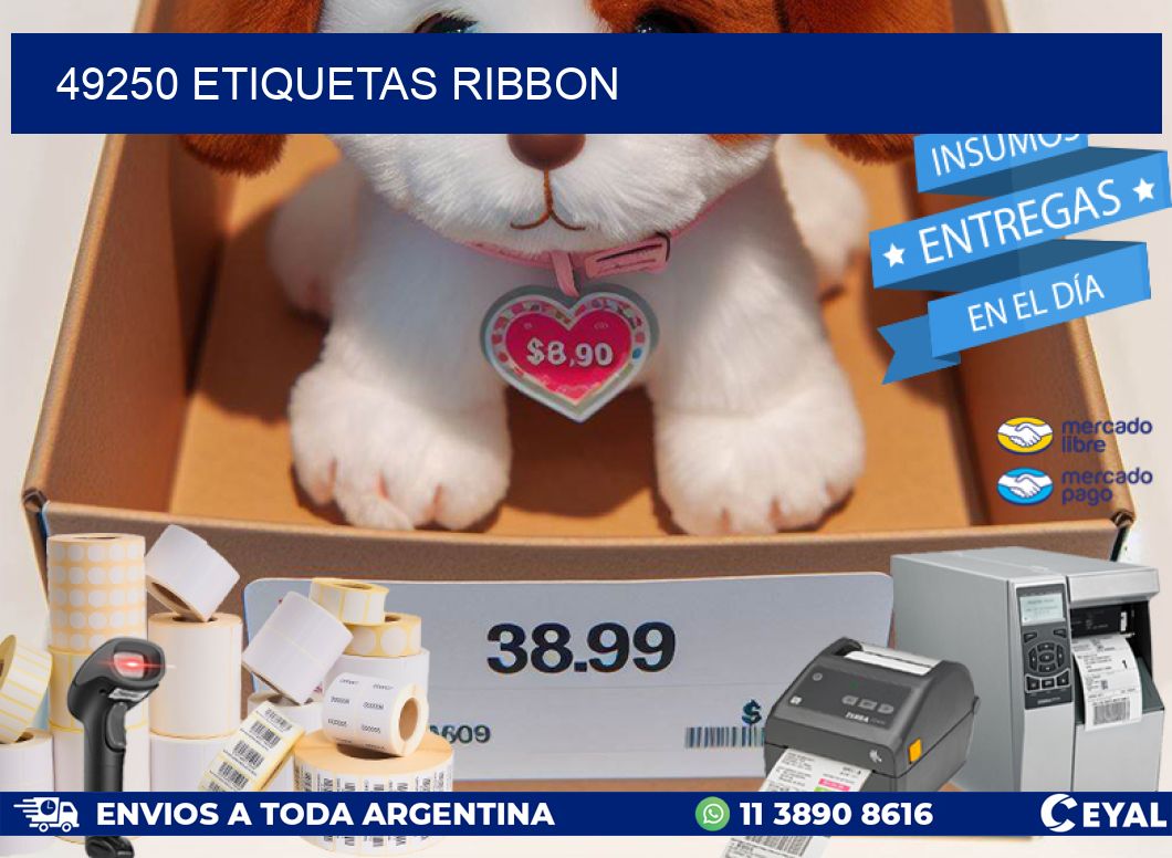 49250 ETIQUETAS RIBBON