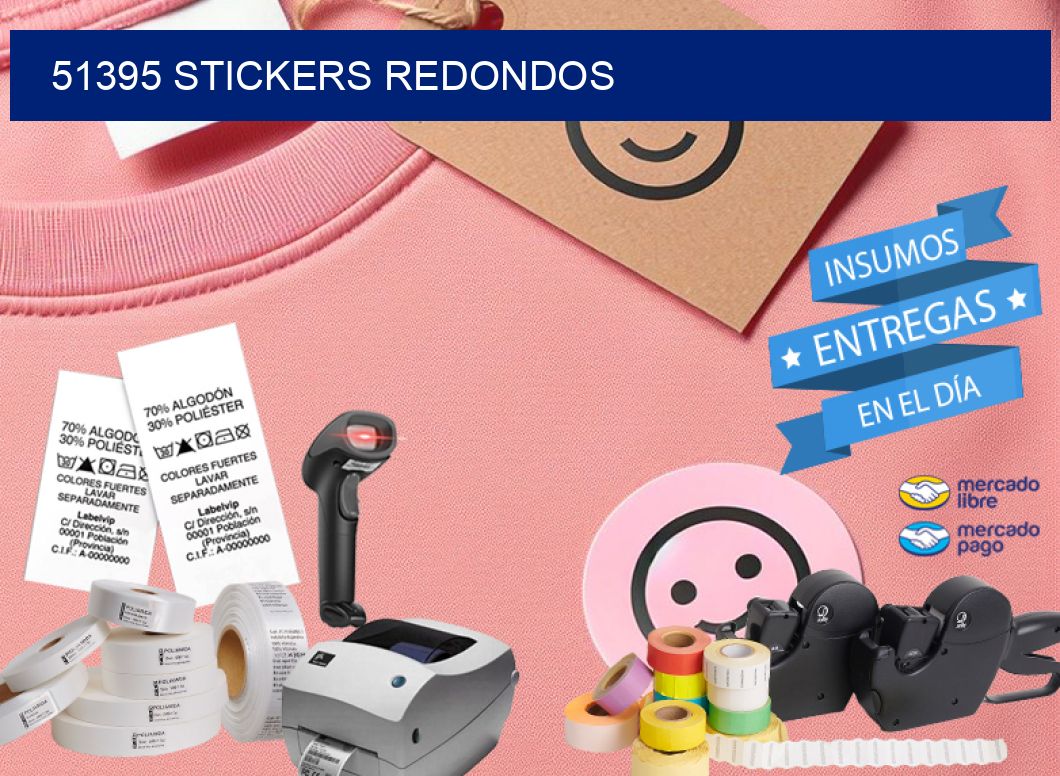 51395 STICKERS REDONDOS