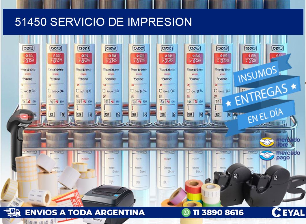 51450 SERVICIO DE IMPRESION
