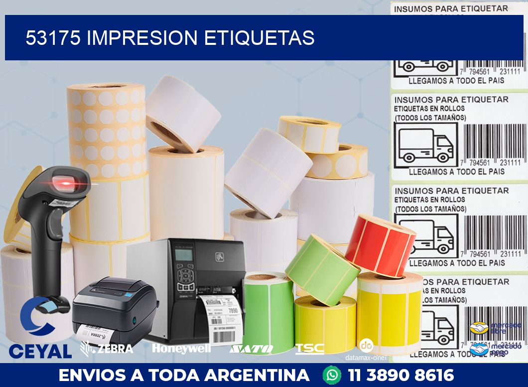 53175 IMPRESION ETIQUETAS