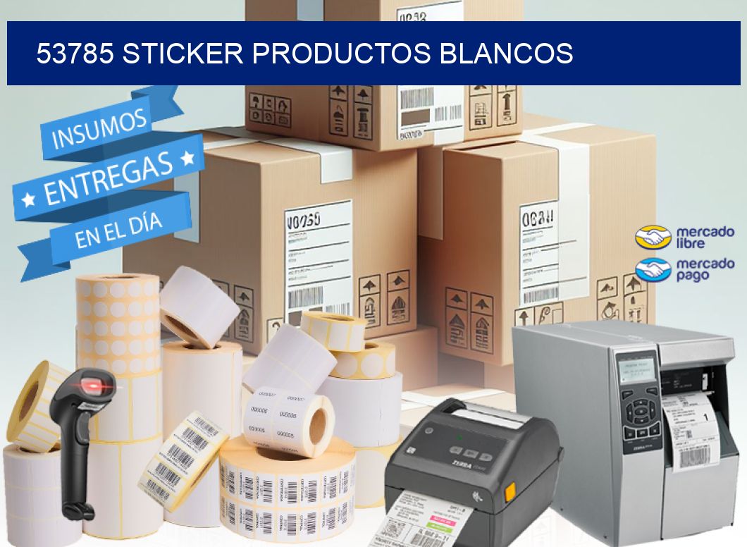 53785 STICKER PRODUCTOS BLANCOS