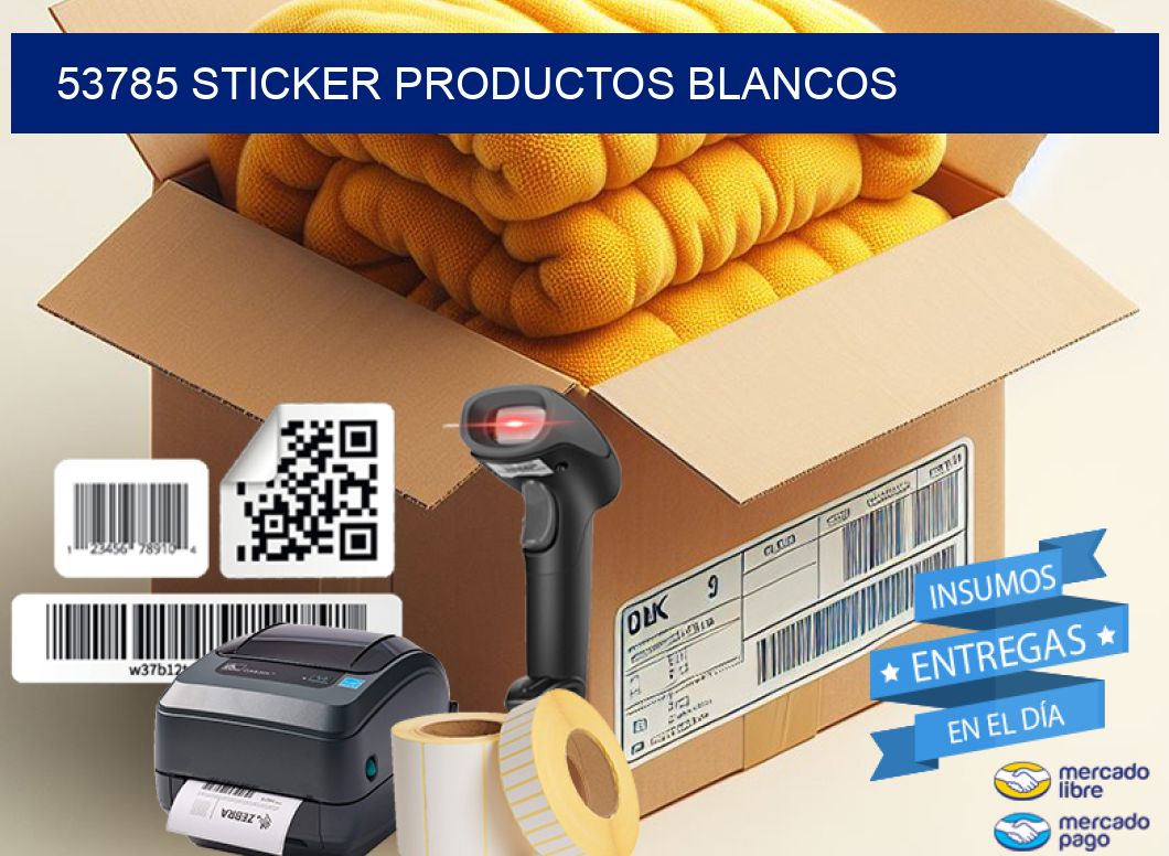 53785 STICKER PRODUCTOS BLANCOS