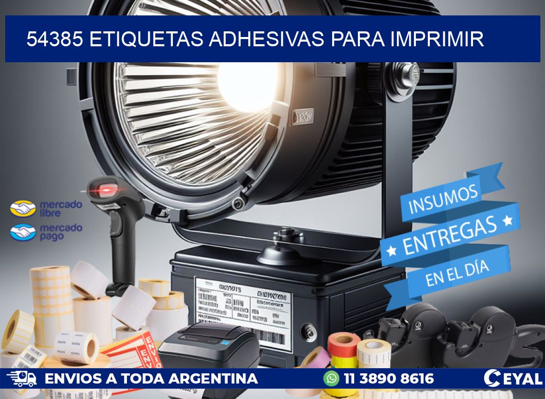 54385 Etiquetas adhesivas para imprimir