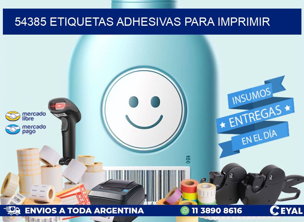 54385 Etiquetas adhesivas para imprimir