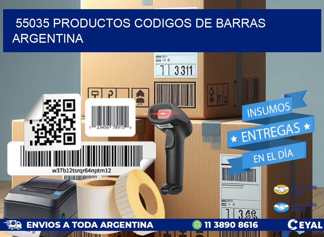 55035 productos codigos de barras argentina
