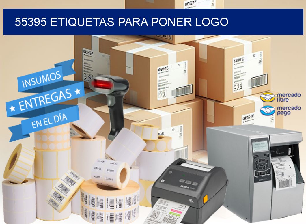 55395 ETIQUETAS PARA PONER LOGO