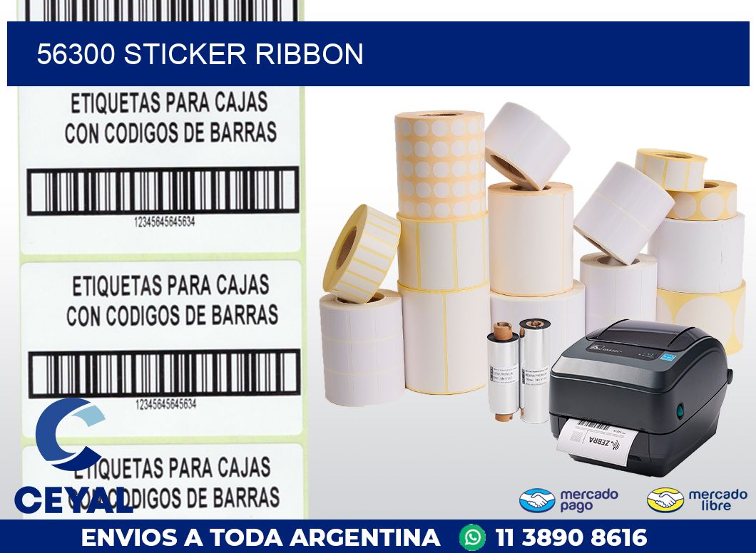 56300 sticker ribbon