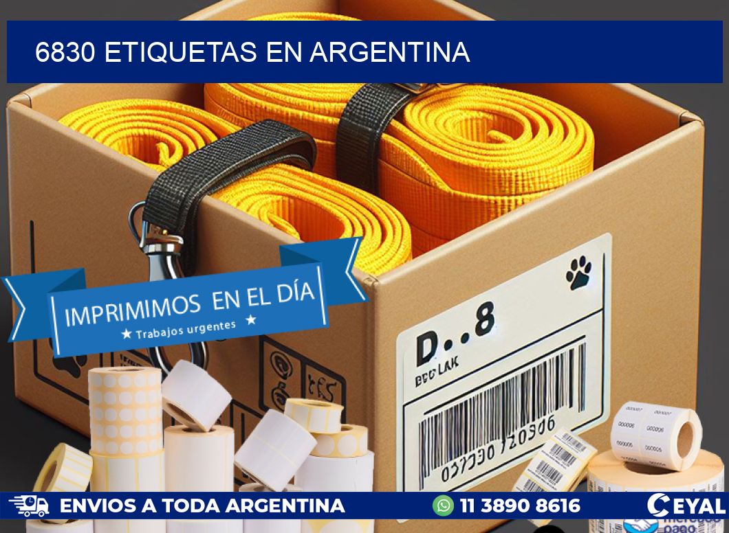 6830 etiquetas en argentina