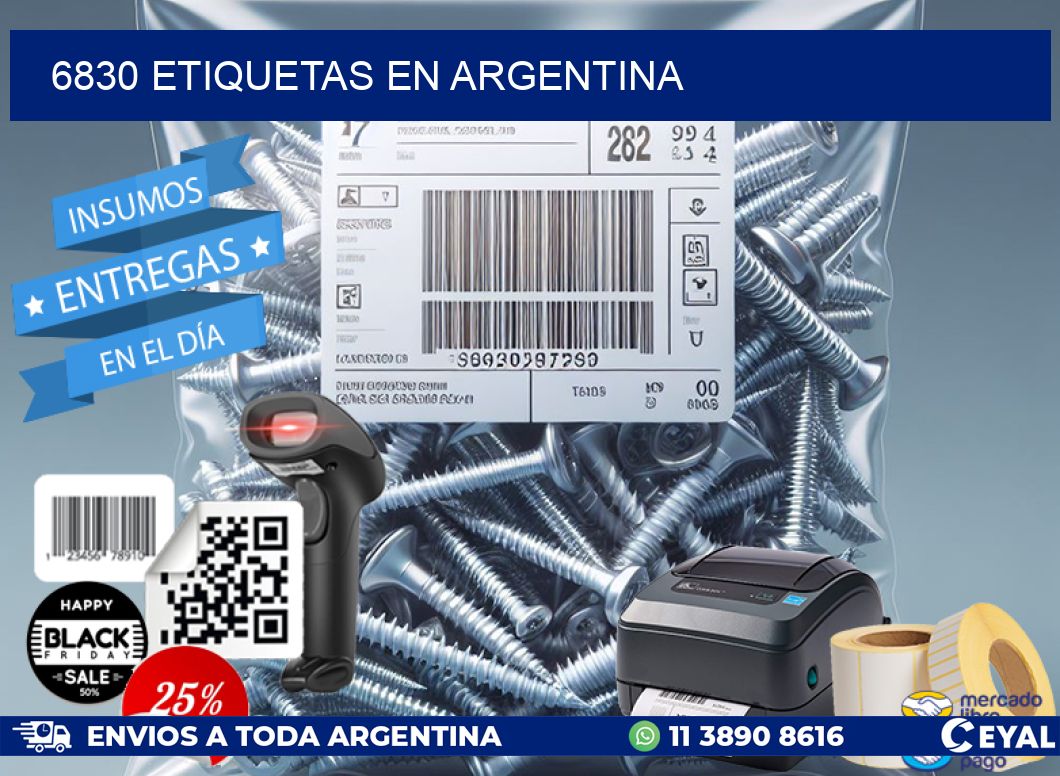6830 etiquetas en argentina