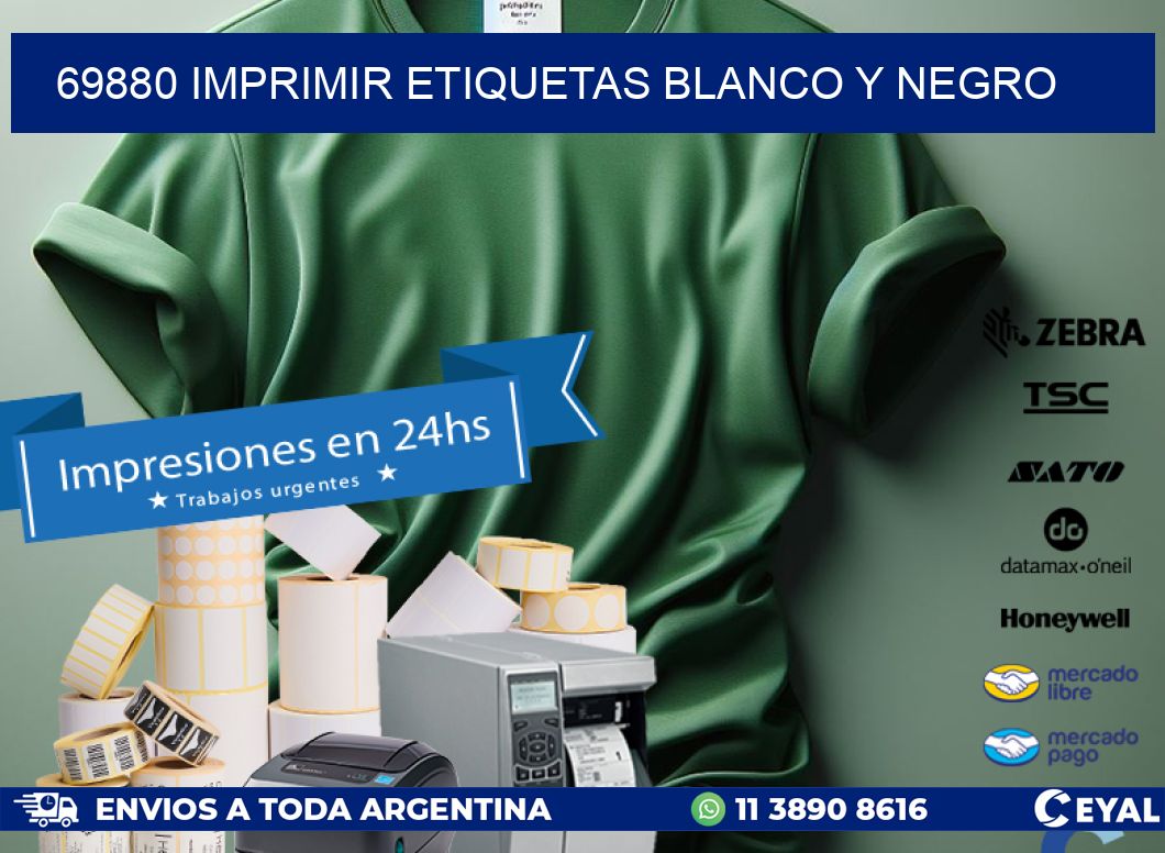 69880 imprimir etiquetas blanco y negro
