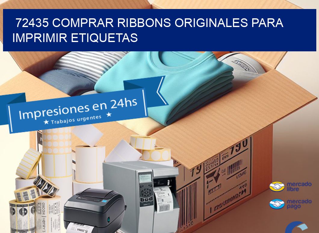 72435 COMPRAR RIBBONS ORIGINALES PARA IMPRIMIR ETIQUETAS
