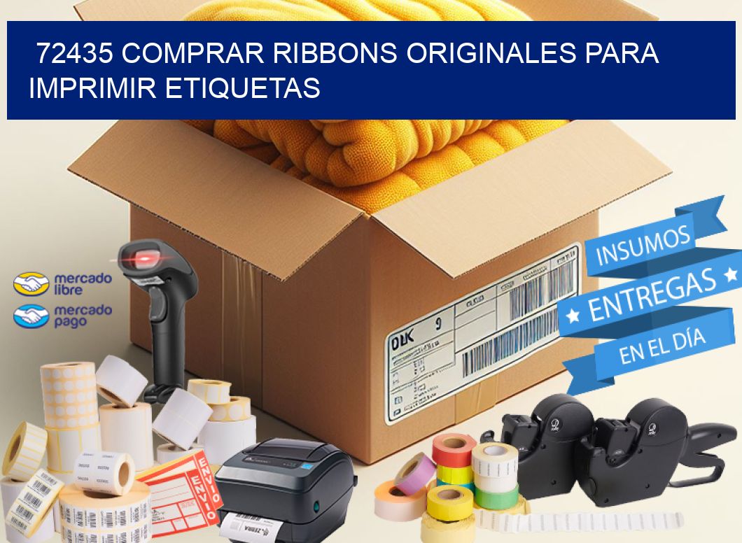 72435 COMPRAR RIBBONS ORIGINALES PARA IMPRIMIR ETIQUETAS