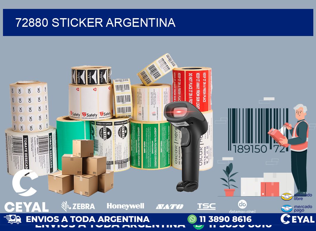 72880 Sticker Argentina
