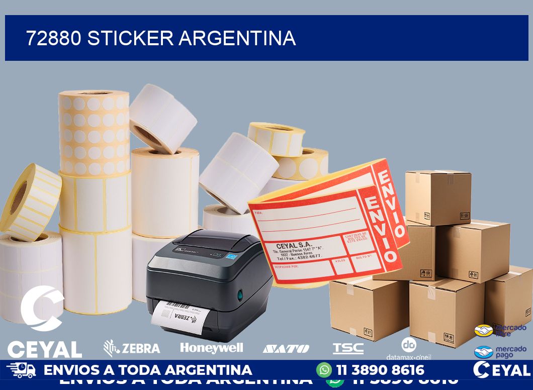 72880 Sticker Argentina