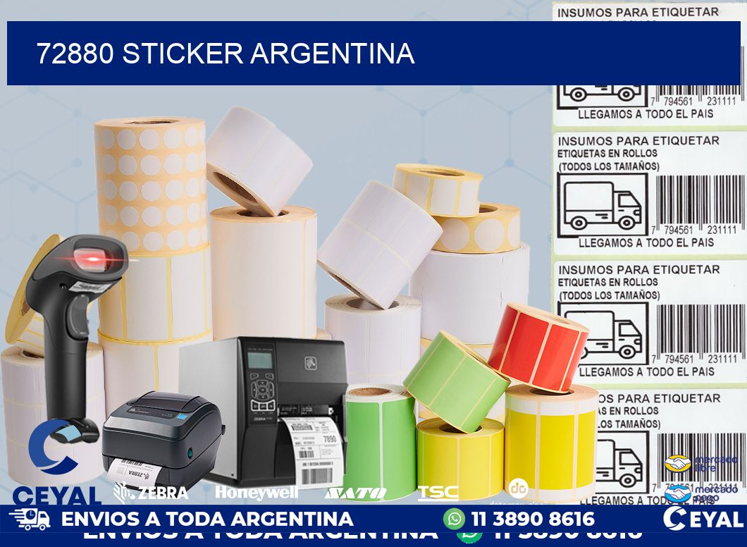 72880 Sticker Argentina