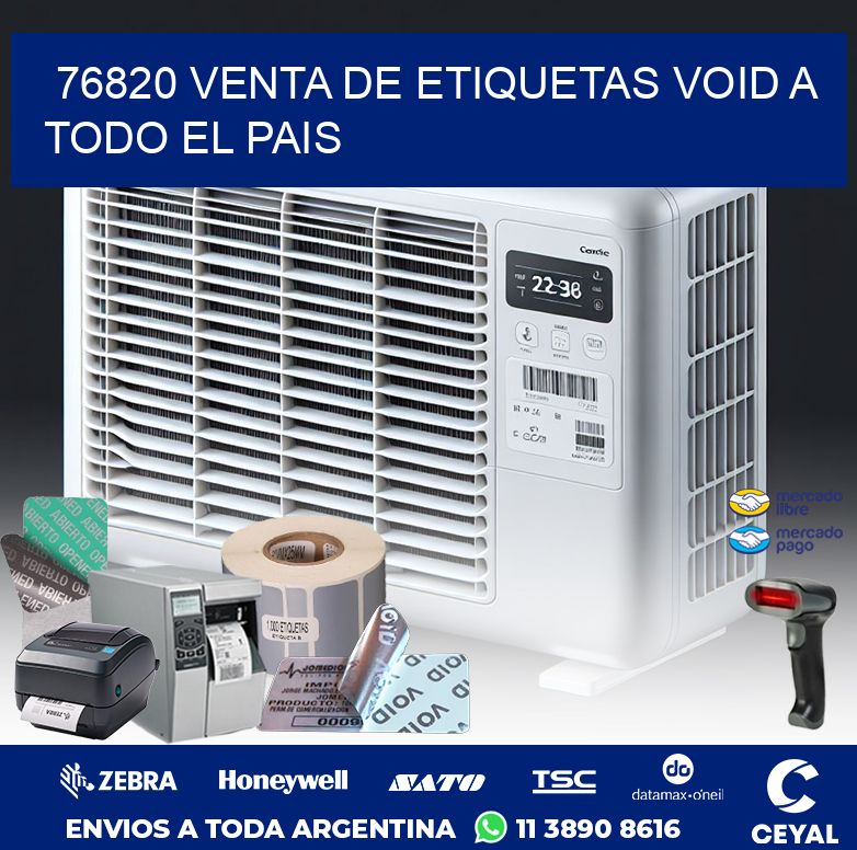 76820 VENTA DE ETIQUETAS VOID A TODO EL PAIS