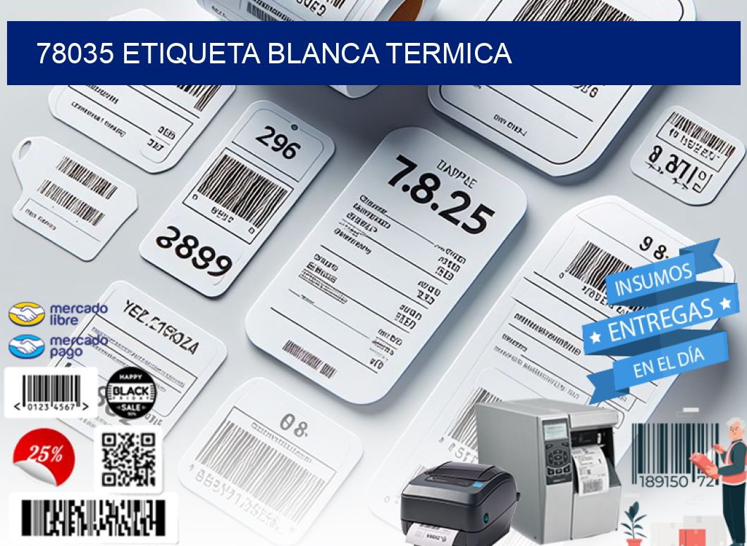 78035 etiqueta blanca termica