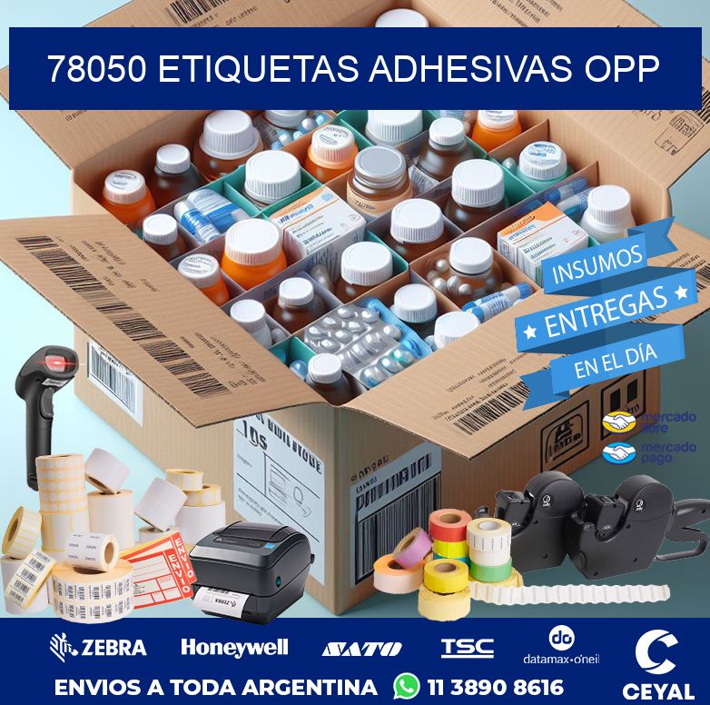 78050 ETIQUETAS ADHESIVAS OPP