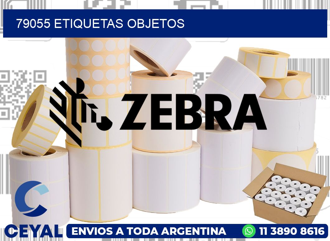 79055 etiquetas objetos