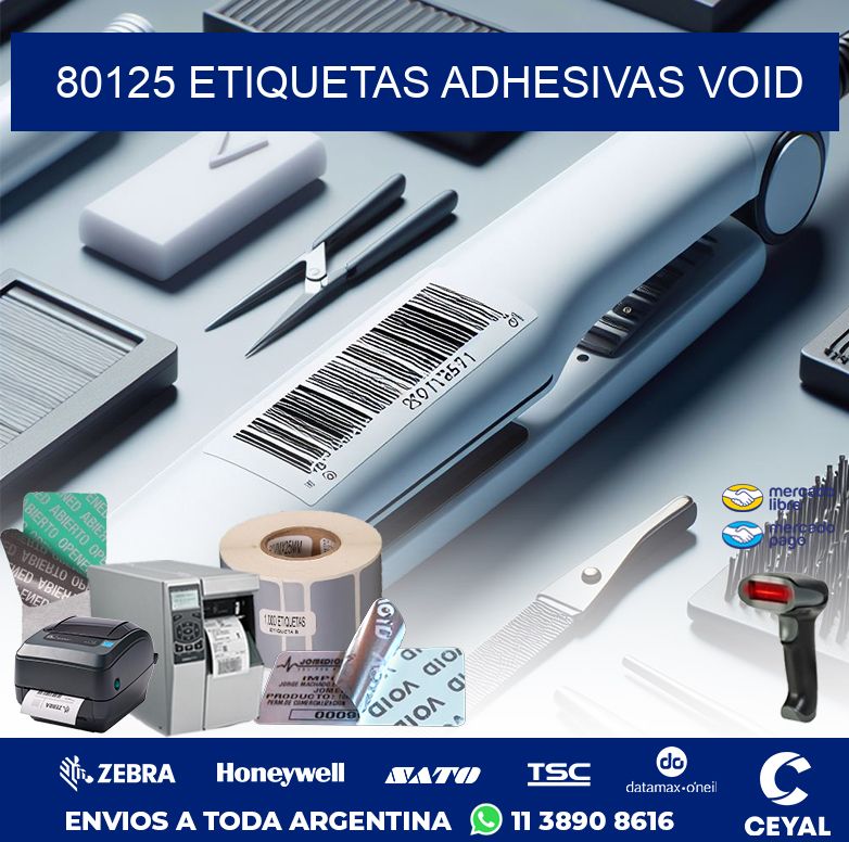80125 ETIQUETAS ADHESIVAS VOID