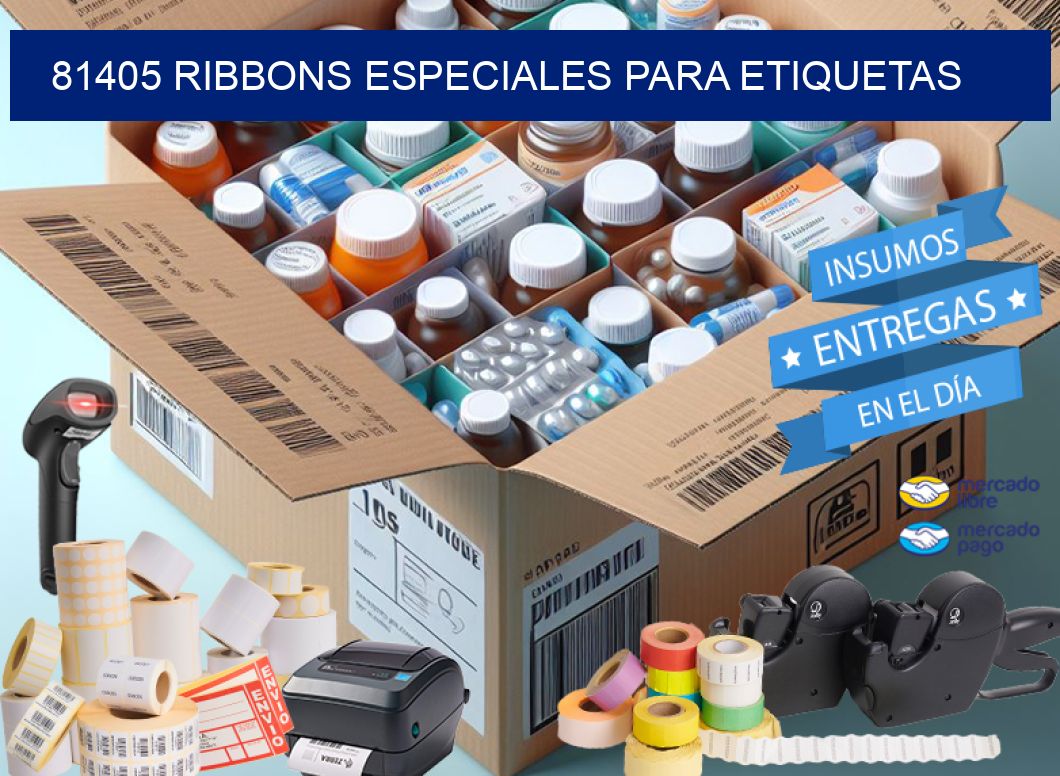 81405 RIBBONS ESPECIALES PARA ETIQUETAS
