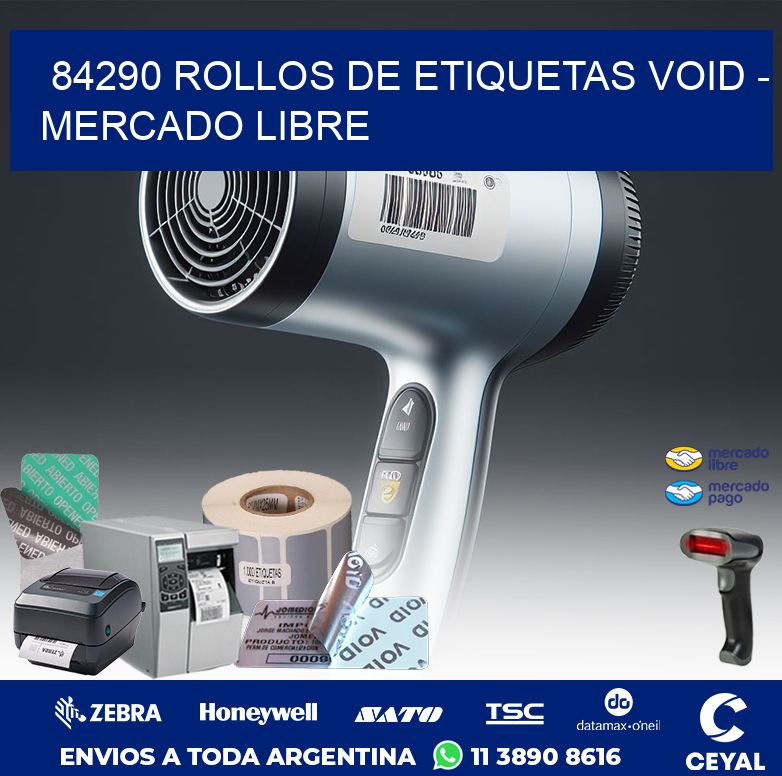 84290 ROLLOS DE ETIQUETAS VOID – MERCADO LIBRE