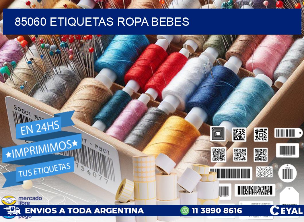 85060 ETIQUETAS ROPA BEBES
