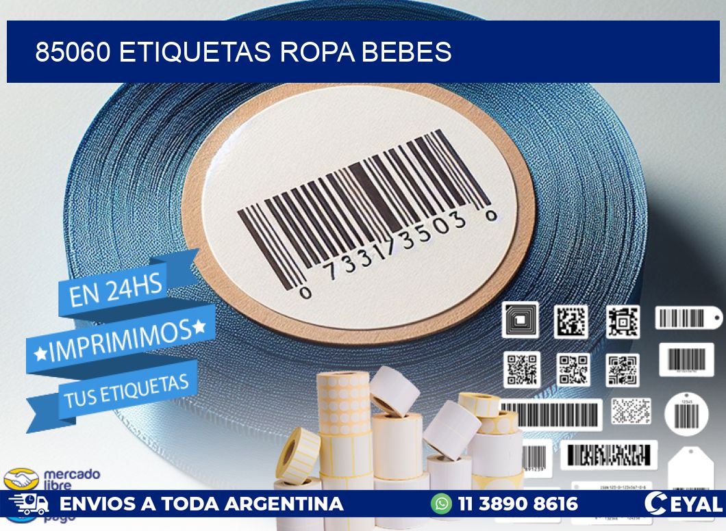 85060 ETIQUETAS ROPA BEBES