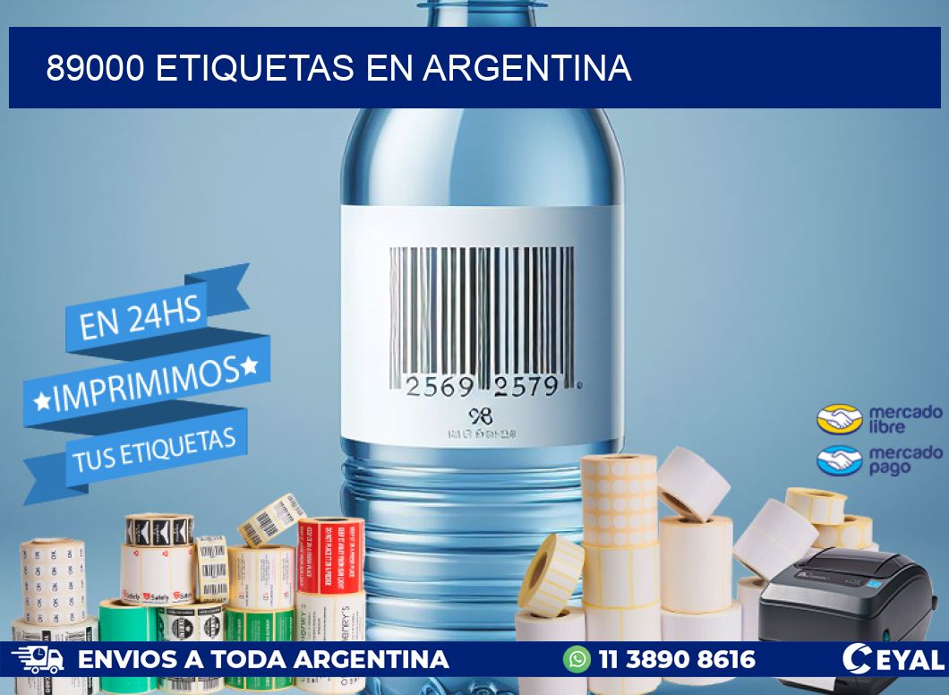 89000 etiquetas en argentina