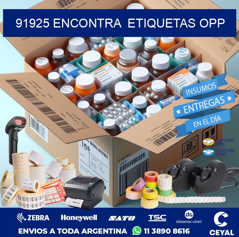 91925 ENCONTRA  ETIQUETAS OPP
