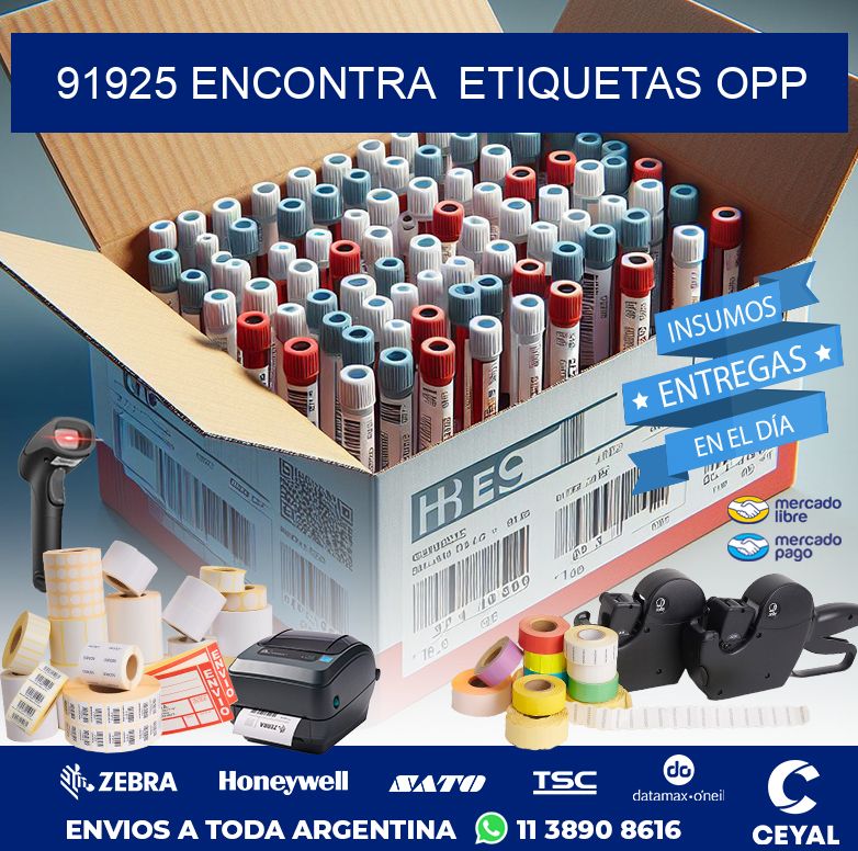 91925 ENCONTRA  ETIQUETAS OPP