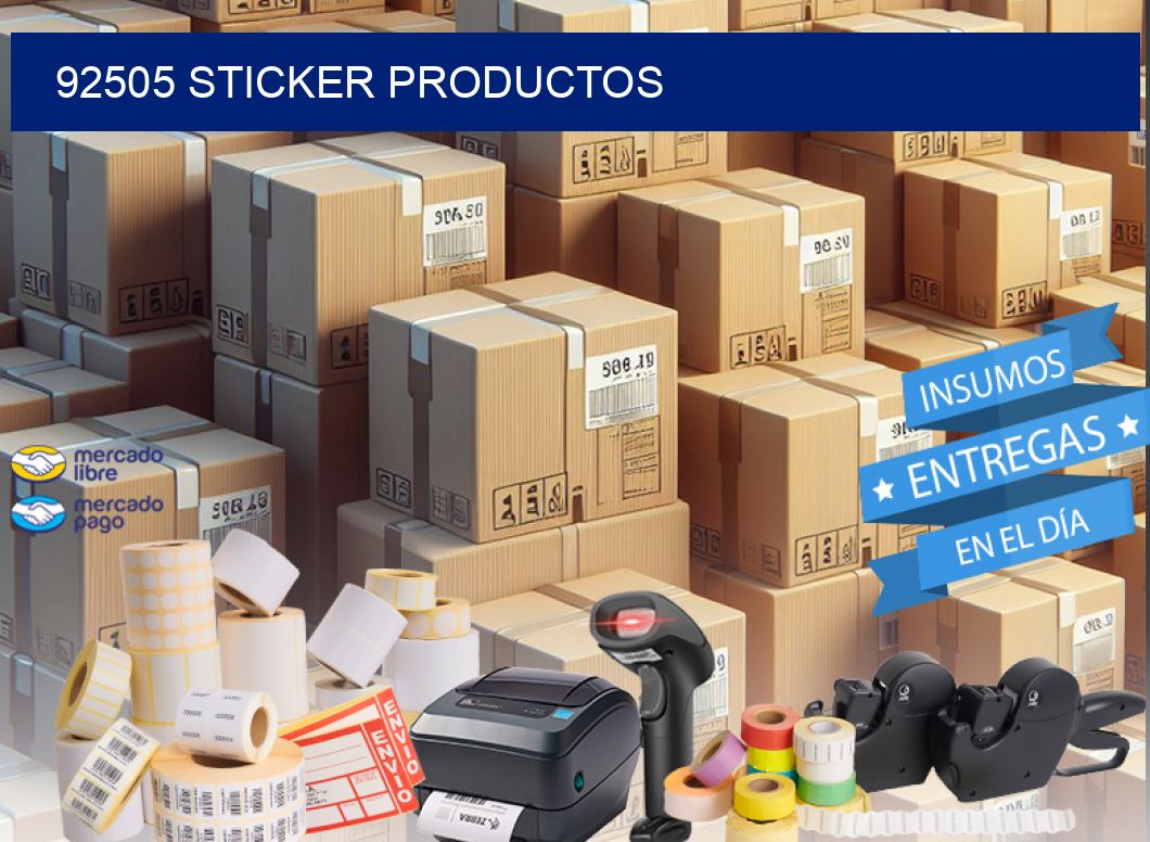 92505 STICKER PRODUCTOS