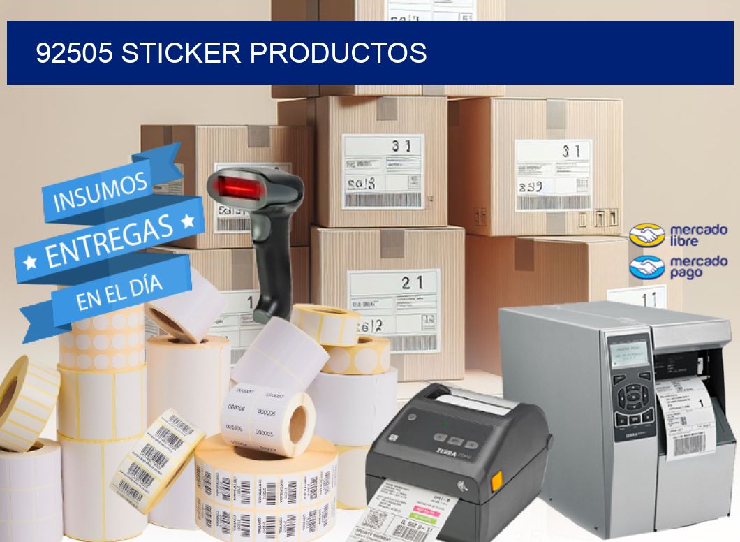 92505 STICKER PRODUCTOS