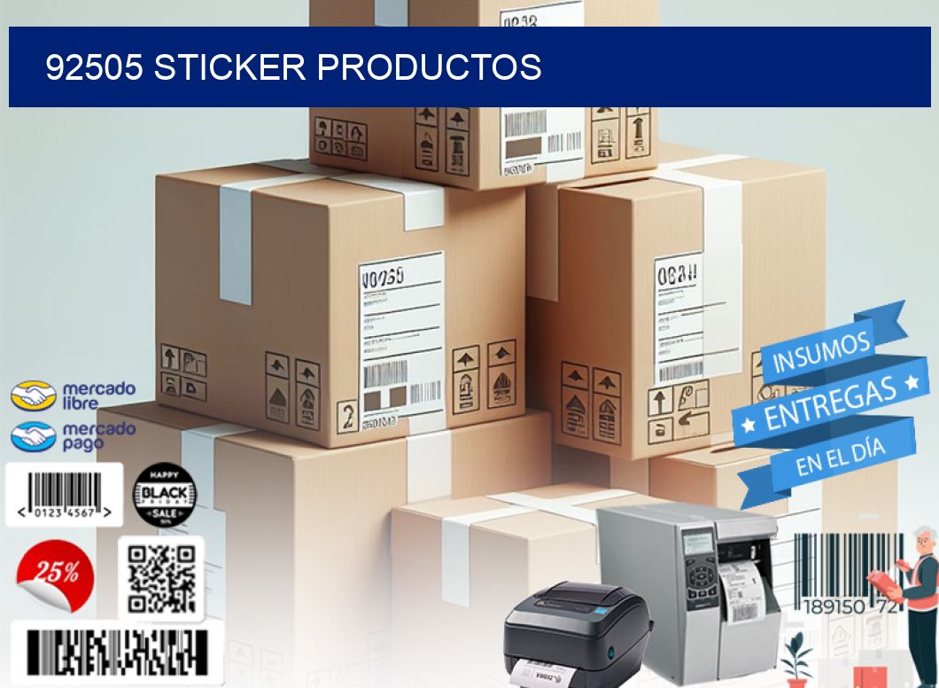 92505 STICKER PRODUCTOS