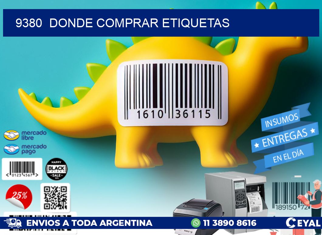 9380 donde comprar etiquetas